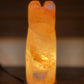 Life is a Bear! Orange Himalayan salt lamp