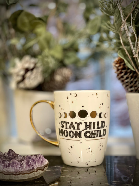 Stay Wild Moon Child mug
